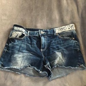 Blue Jean Shorts